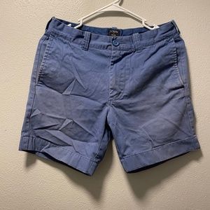 J. Crew 7" Reade Broken-In Chino Shorts - Blue - US 28